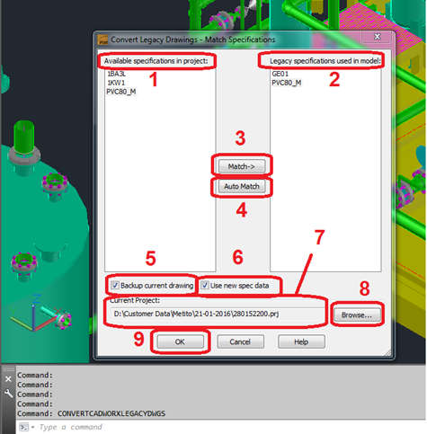 ImageGrafix Software FZCO - Convert Legacy Drawing Settings Step2