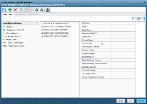 ImageGrafix Software FZCO - Load Case Editor Group Edit View