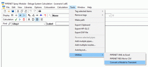 Convert to Transient Instructions