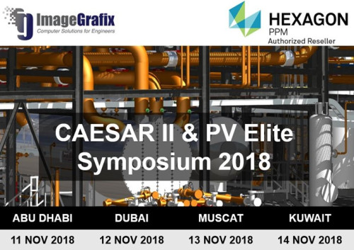 ImageGrafix Software FZCO - CAESAR II & PV Elite Symposium 2018