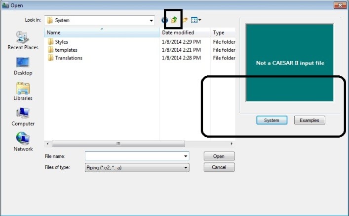 ImageGrafix Software FZCO - Restore CaesarII file Step1