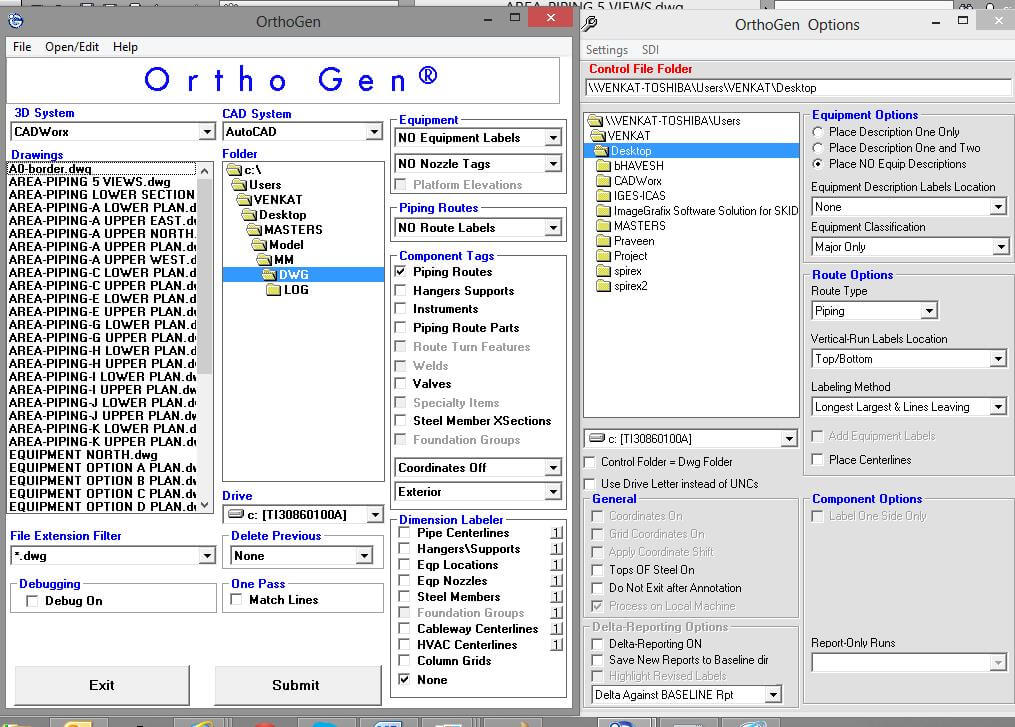 ImageGrafix Software FZCO - Orthogen for CADWorx