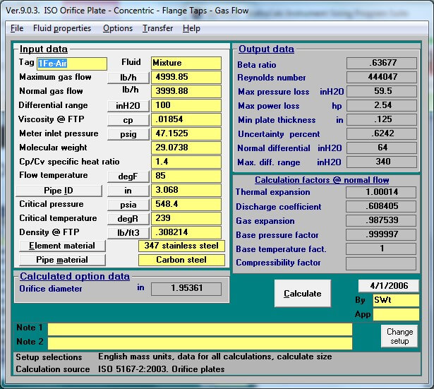 ImageGrafix Software FZCO - Gulf Energy Information Instrucalc 9.0